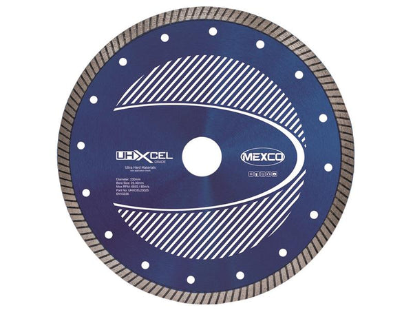 UHXCEL Ultra Hard Materials Diamond Blade 230 x 25.4mm