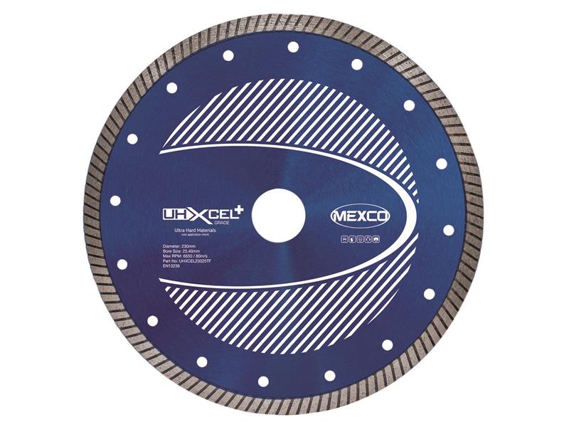 UHXCEL+ Ultra Hard Plus Diamond Blade 230 x 25.4mm