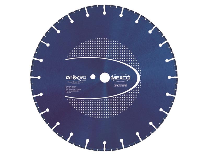 VBX90 Grade Universal Diamond Blade 350 x 25.4mm