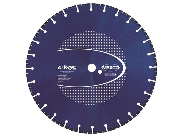 VBX90 Grade Universal Diamond Blade 400 x 25.4mm