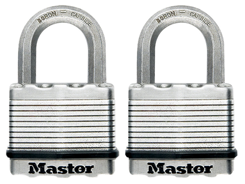 Master Lock M5EURT Excell™ Laminated Steel 50mm Padlock -