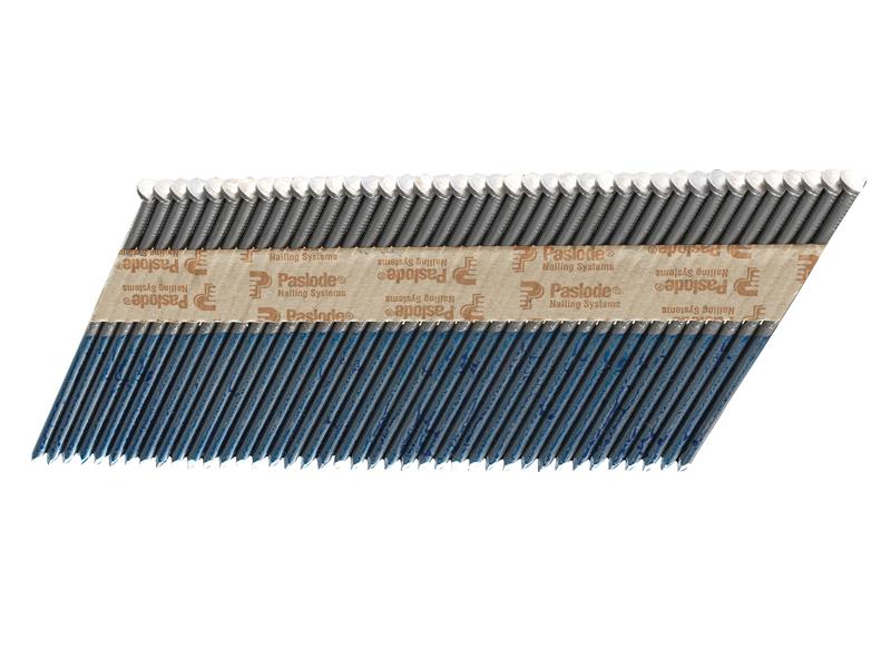 2.8 x 63mm 350+ Ring Nails HD Galvanised Finish Box of 3300 + 3 Fuel Cells
