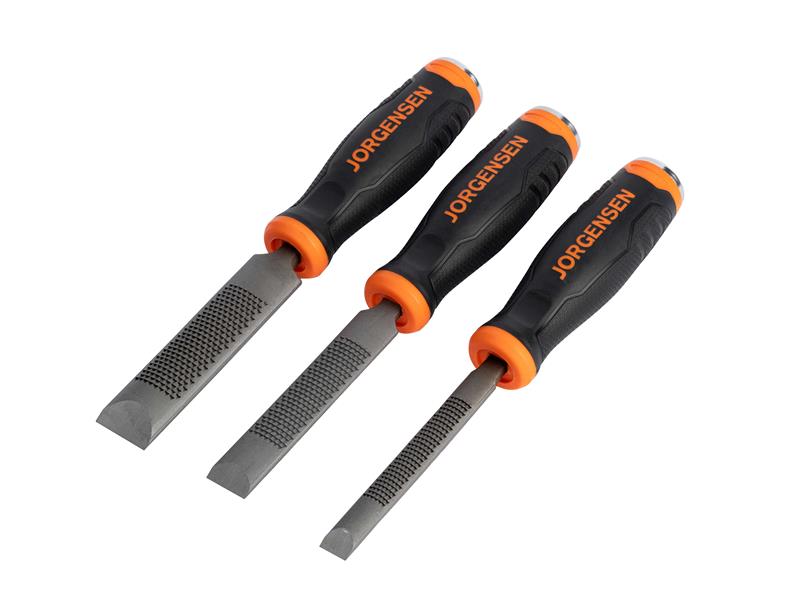 Coarse Rasp Chisel Set, 3 Piece