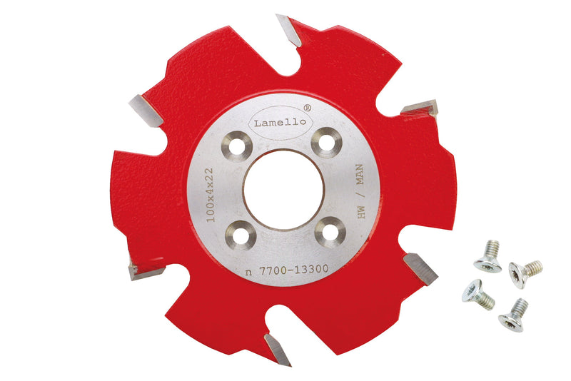 Groove Cutter HW for Top 21 (Ø100×4×Ø22 mm, Z2+V4)