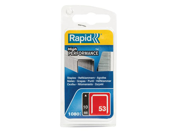 53/10B 10mm Galvanised Staples (Pack 1080)