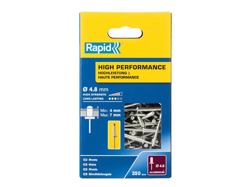 High Performance Rivets 4.8 x 10mm (Box 350)