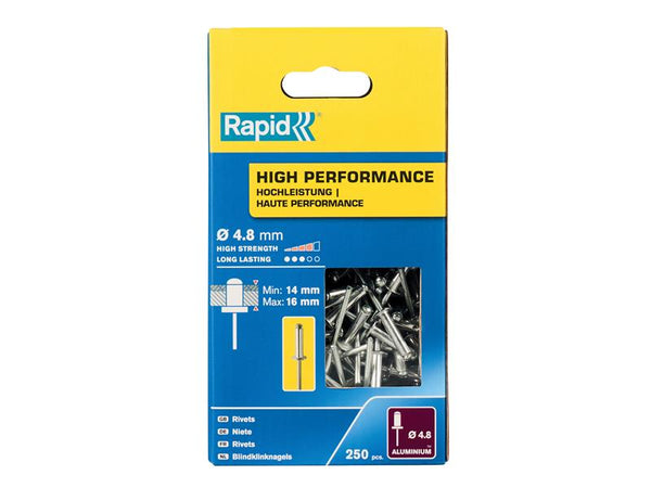 High Performance Rivets 4.8 x 20mm (Box 250)