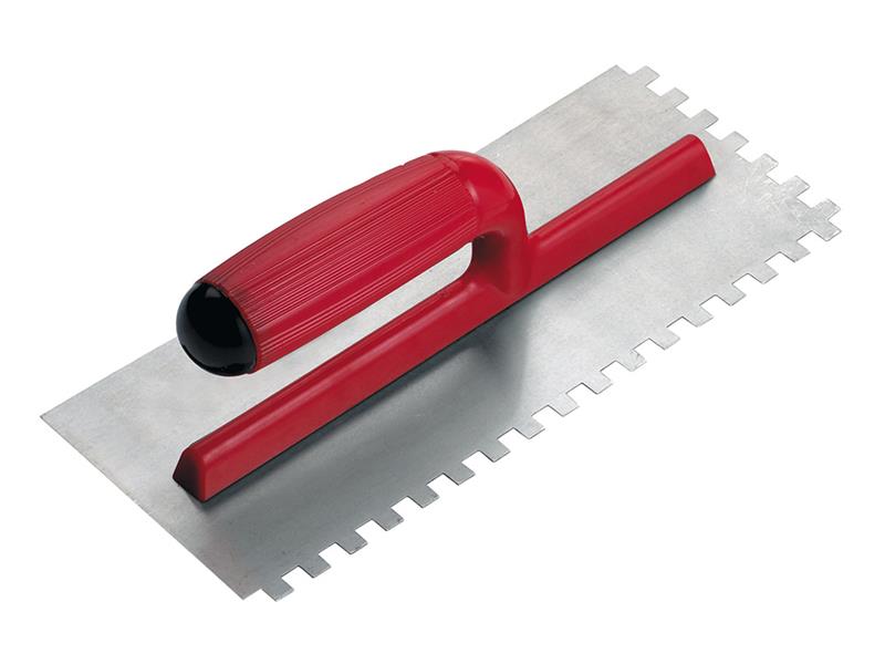 PRO Steel Notched Trowel 11 x 4in x 3/8in Notch