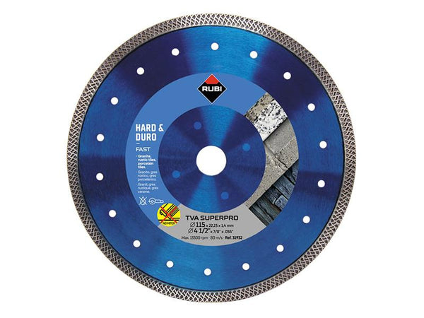 TVA 115 SUPERPRO Turbo Viper Diamond Blade 115mm