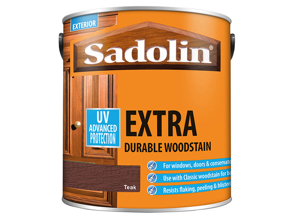 Extra Durable Woodstain Teak 2.5 litre