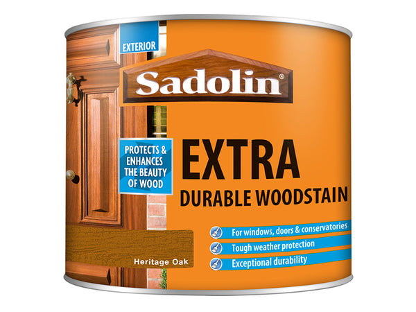 Extra Durable Woodstain Heritage Oak 500ml