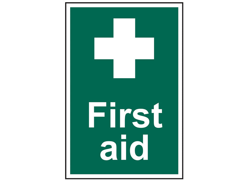 First Aid - PVC Sign 200 x 300mm
