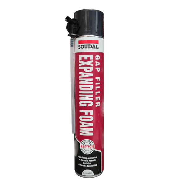 Soudal expanding foam application