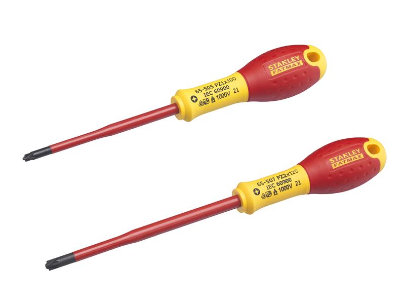 Stanley FMHT0-62649 VDE Insulated Borneo PZ Scewdriver Set,