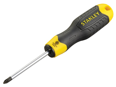 Stanley Cushion Grip Screwdriver Pozidriv Tip PZ1 x 75mm