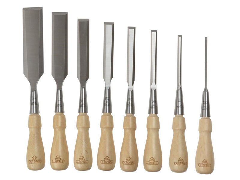 Stanley Sweetheart Socket Chisel Set, 8 Piece: 3 6 8 12 15