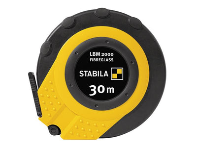 LBM 2000 Closed Fibreglass Tape 30m (Width 13mm) (Metric only)