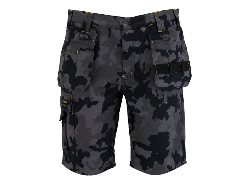 Hanley Holster Shorts Black Camouflage