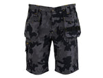 Hanley Holster Shorts Black Camouflage