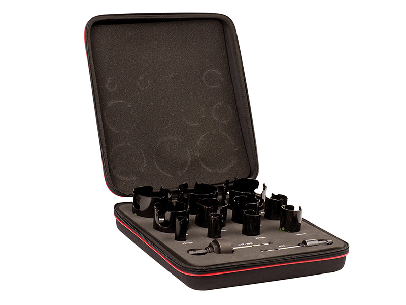KMP11021 TCT General Purpose Holesaw Kit, 13 Piece