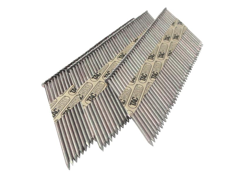 34° Extra Galvanised Framing Plain Shank Nails Type 3.1/90mm (2200)