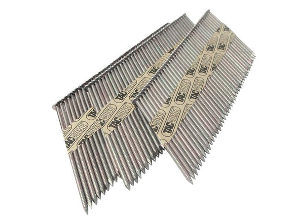 34° Extra Galvanised Framing Plain Shank Nails Type 3.1/90mm (2200)