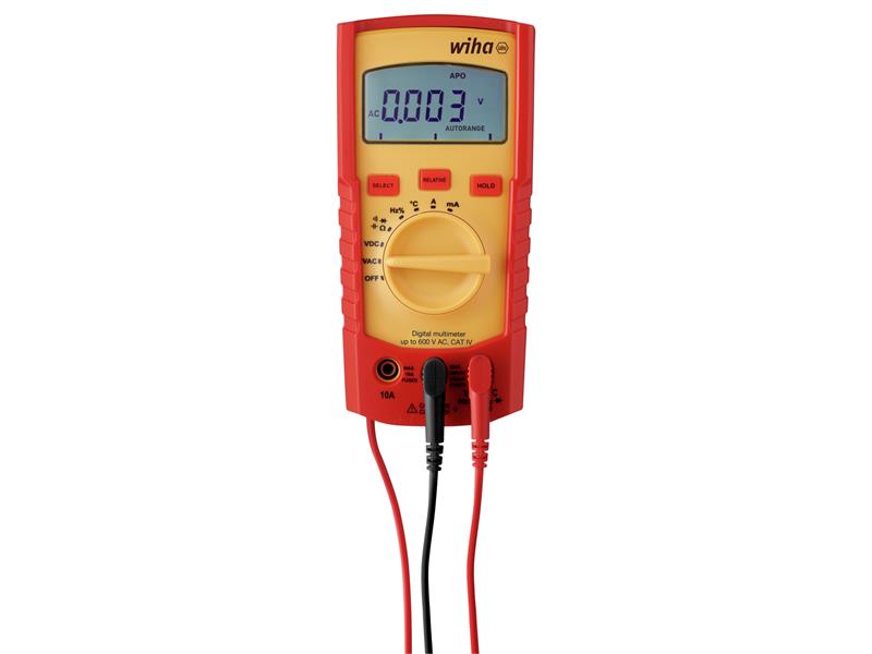 Digital Multimeter 600 V AC, CAT IV