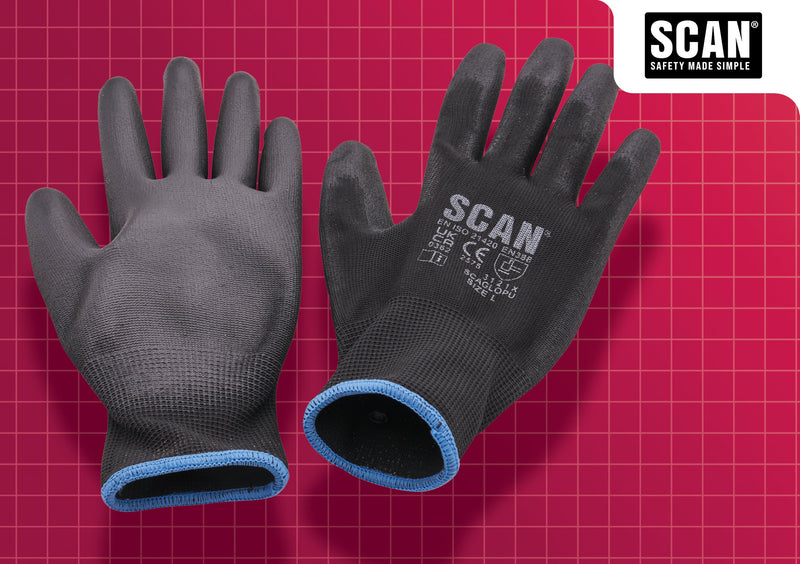 Scan Dipped PU Gloves