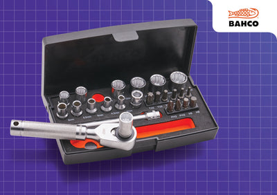 1/4" Socket Set – Black Edition: compact 1/4" drive kit with ratchet, sockets and extensions. 