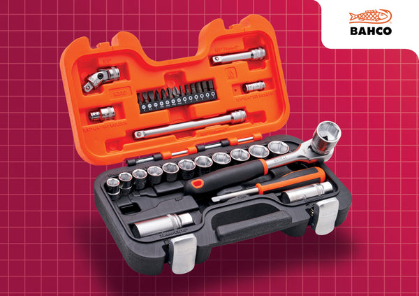 Bahco 3/8in Drive Socket Set