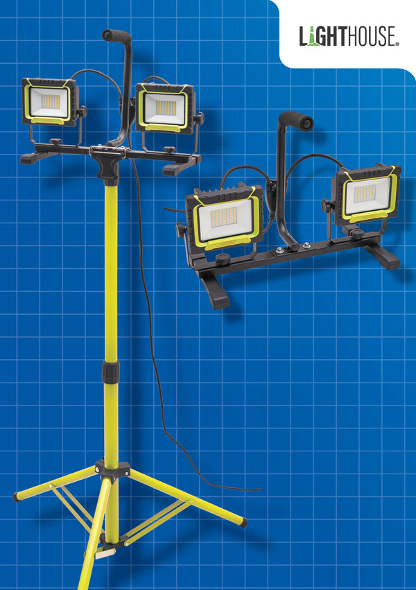 Lighthouse Site Light & Tripod (110V)