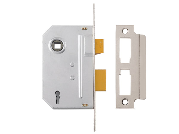 PM320 3 Lever Mortice Sashlock Polished Chrome 79mm 3in