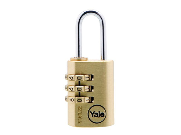 Brass Combination Padlock 22mm
