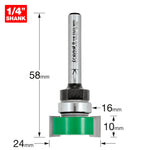 Intumescent Cutter 10mm x 24mm
