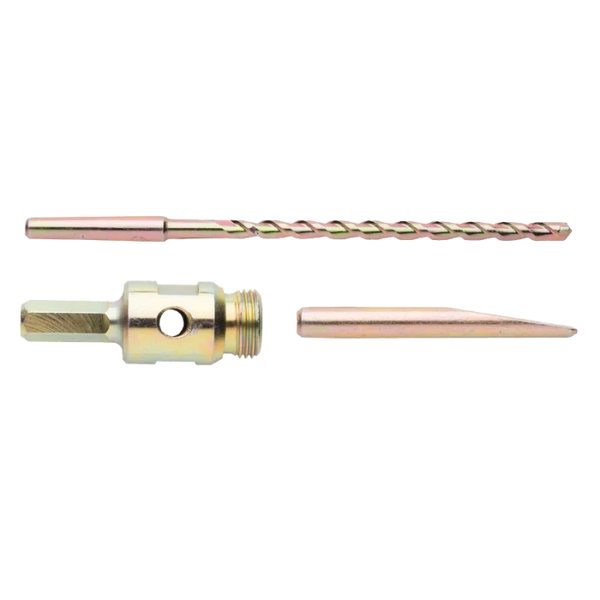 Dry Core Hex Chuck Adaptor Pack C/W Drill Bit