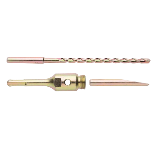Dry Core SDS Adaptor Pack C/W Drill Bit