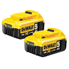 Dewalt DCB184 5.0ah Battery  PACK of 2