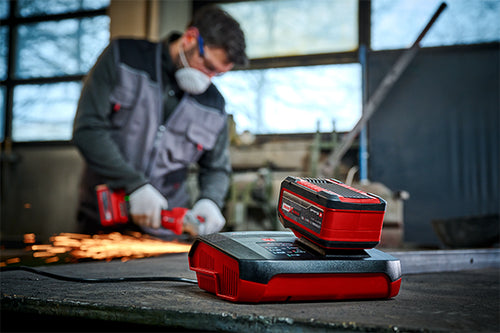 Einhell batteries and charger