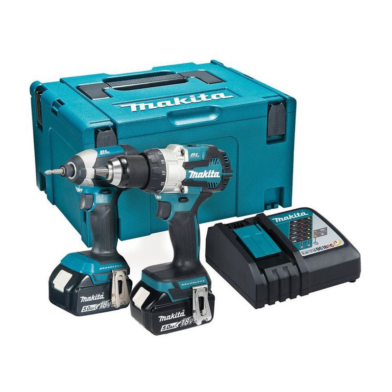 Makita DLX2507TJ Brushless Twinpack  5.0AH LI-ION