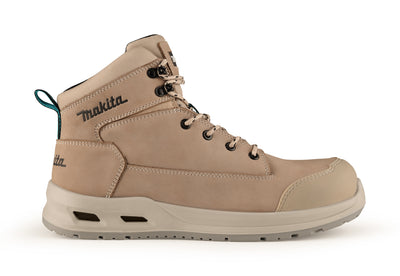 Makita MK402M Anjo Safety Boot S7S Stone - front view