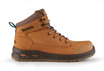 Makita MK403M Kyoto Safety Boot S7S Tan - front view
