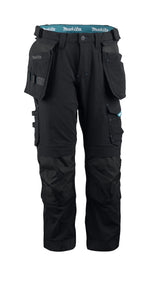 Makita Onyx Stretch Trousers - mannequin back view