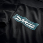 Makita MK101M Origin T-Shirt BCI Cotton Black - rear view