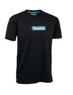 Makita Origin T-Shirt Black - mannequin back view