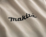 Makita MK101M Origin T-Shirt BCI Cotton Off White - rear view