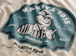 Makita MK101M Origin T-Shirt BCI Cotton Off White - detail view