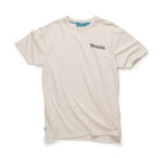 Makita MK101M Origin T-Shirt BCI Cotton Off White - front view