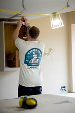 Makita Origin T-Shirt Off White - lifestyle 2