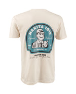 Makita Origin T-Shirt Off White - mannequin front view