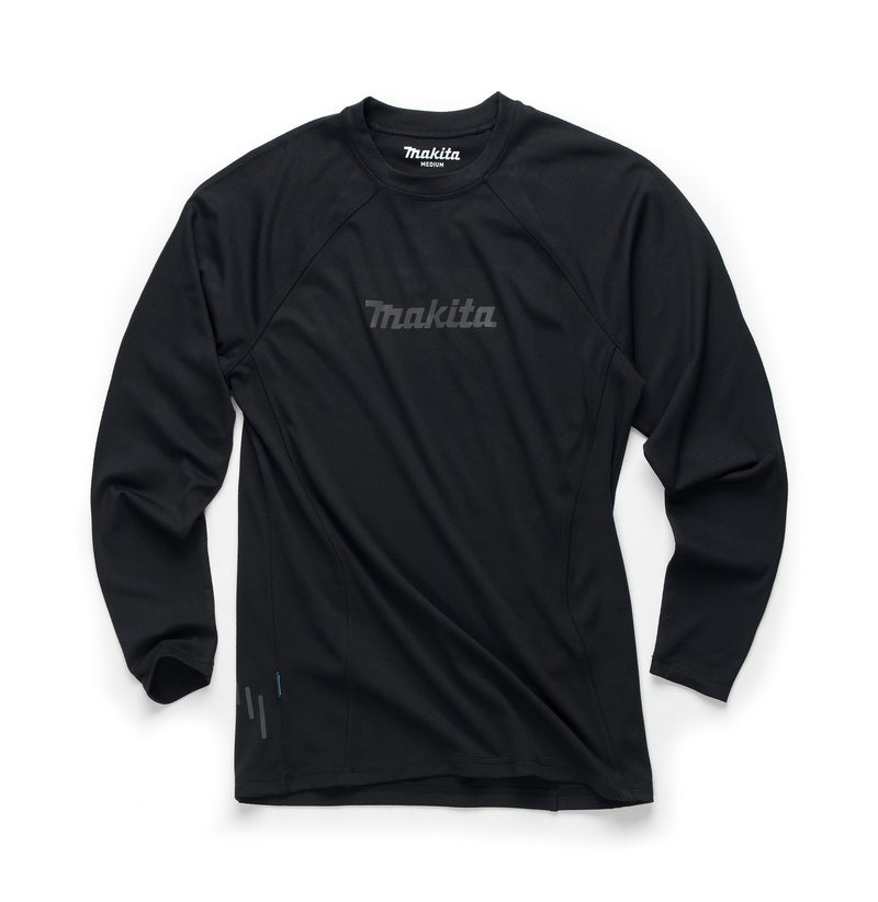 Makita MK501M Tech Baselayer Top 4-Way Stretch - front view